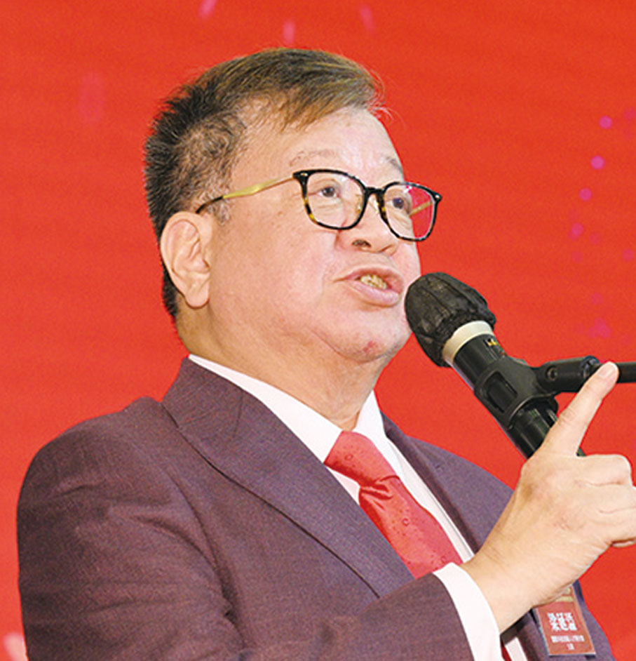 ◆ 梁延溢致辭。