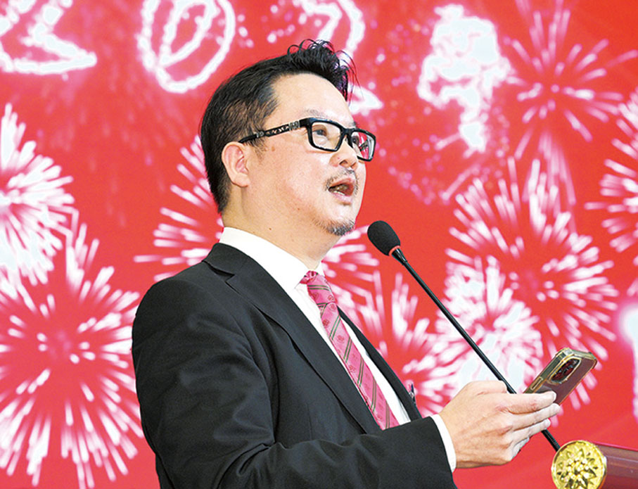 ◆ 楊凱山致辭。