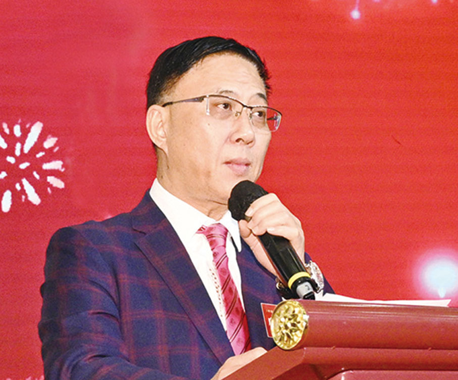 ◆ 盧錦欽致辭。