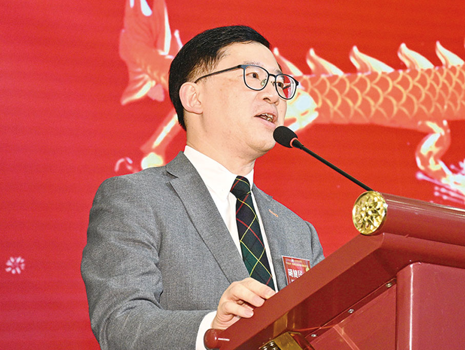 ◆ 胡健民致辭。