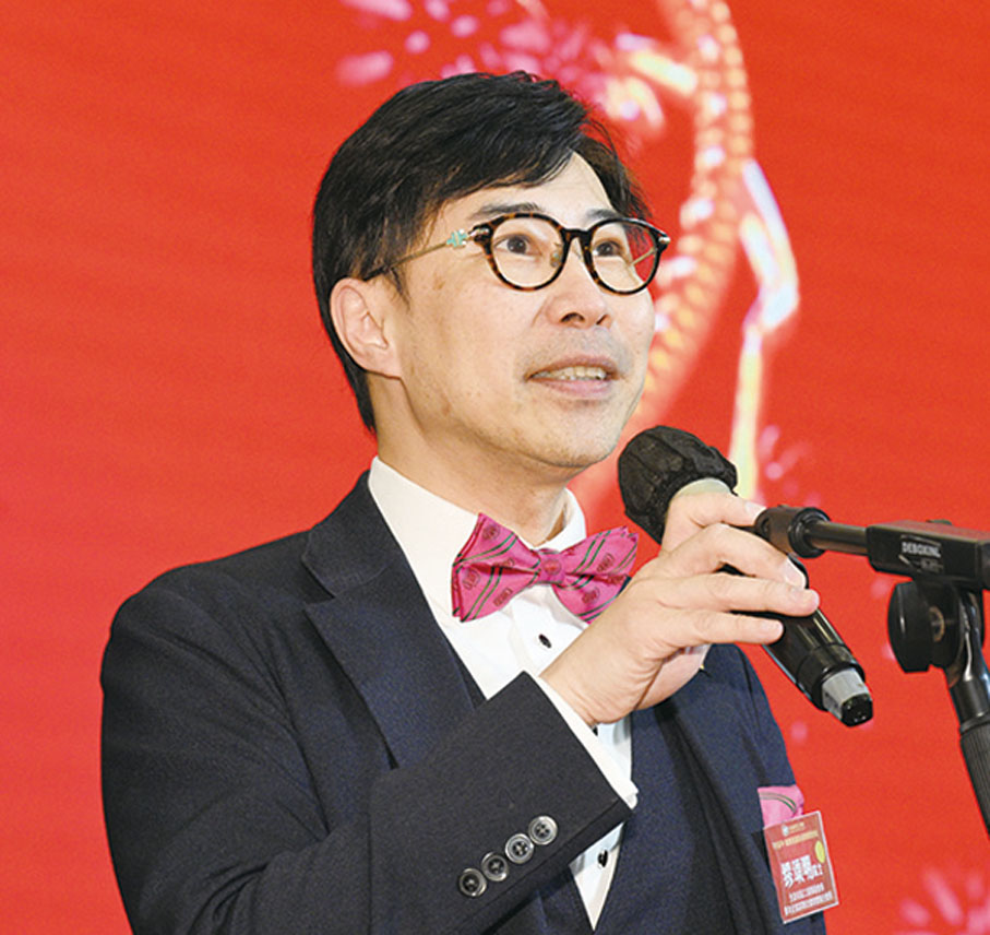 ◆ 繆頌明致辭。