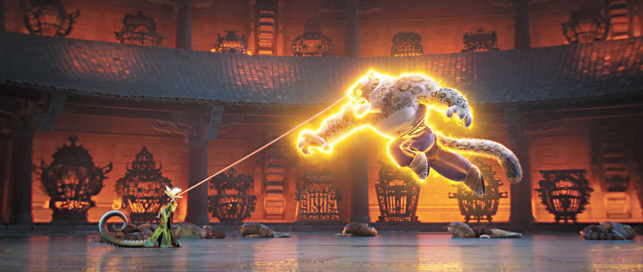 ◆變色龍（左）由維奧拉戴維斯聲演。