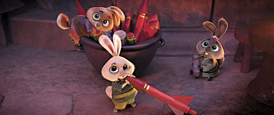 ◆江湖上各種各樣的動物朋友，齊心保衛太平谷。