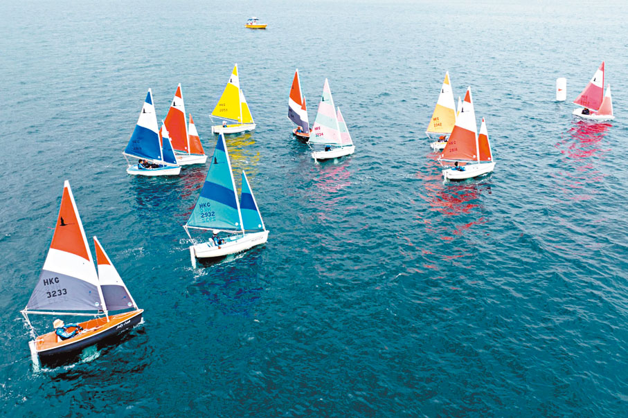 ◆錦標賽順利舉行。 中國香港帆船運動總會圖片