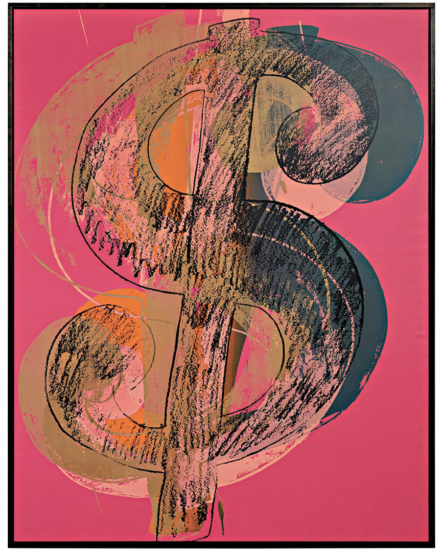◆安迪·沃荷 Dollar Sign, 1981