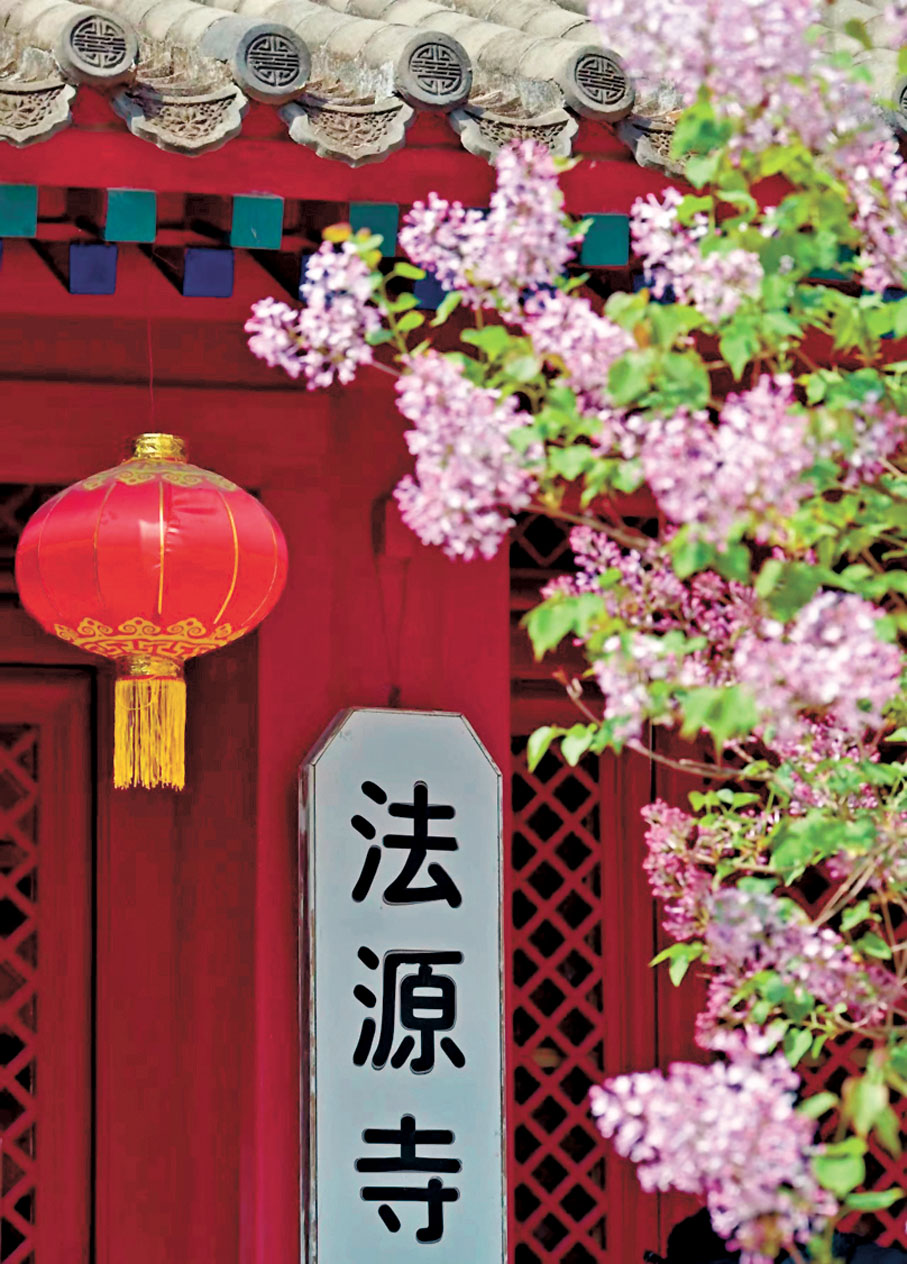 ◆法源寺是北京城內現存歷史最悠久的佛寺。 黃楠  攝