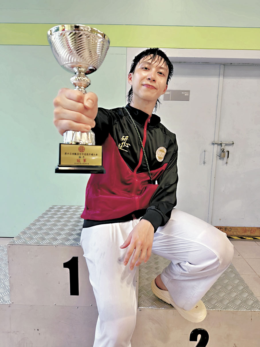 ◆吳業坤盼進港隊爭光。