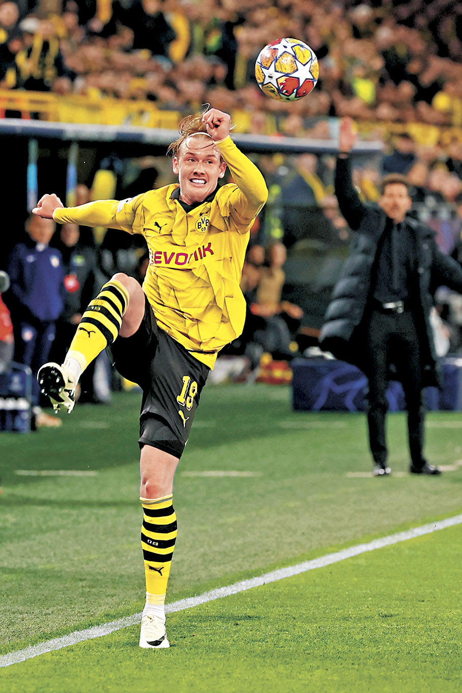 ◆祖利安白蘭特是多蒙特陣中的「助攻王」。  資料圖片