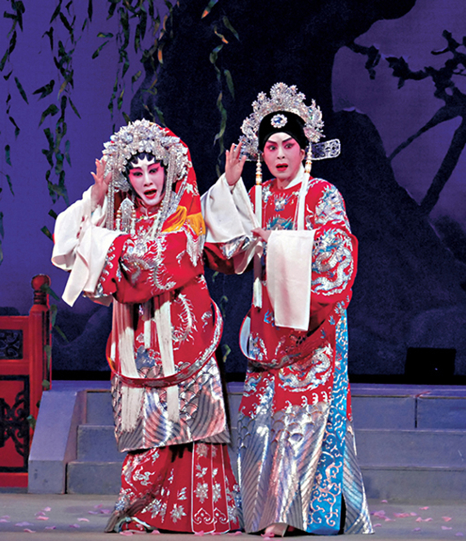 ◆文華和御玲瓏已多次合作演名劇。