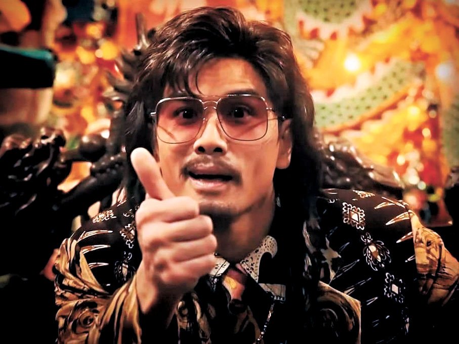 ◆伍允龍浮誇式演繹大反派「王九」大獲好評。