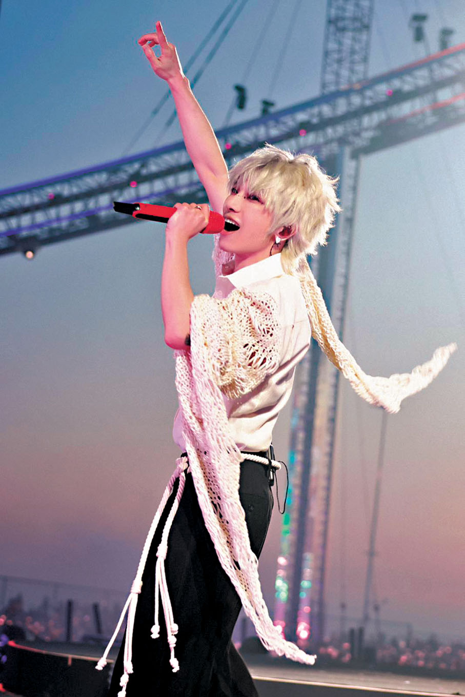 ◆華晨宇「火星樂園」騷煙台站剛剛圓滿落幕。