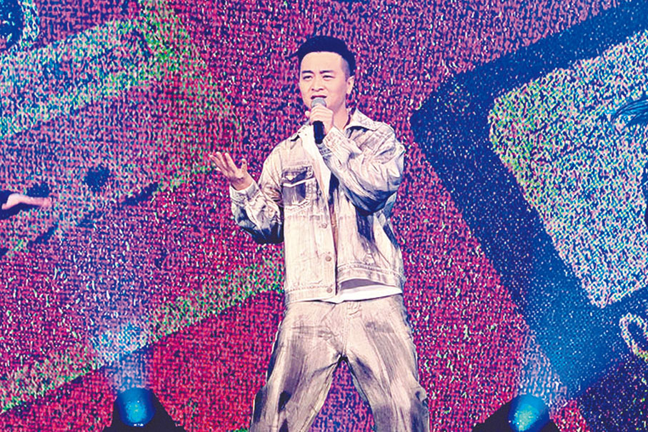 ◆譚輝智積極備戰個唱。