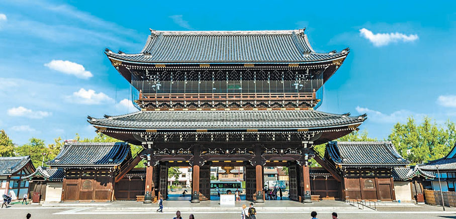 ◆ 日本京都的東本願寺。 網上圖片