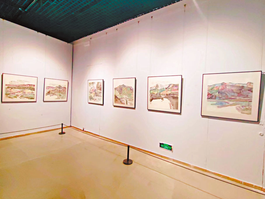 ◆福建藝術家徐志堅作品《天山殊色》（組畫）