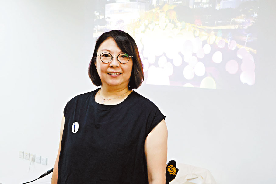 ◆藝術推廣辦事處總監胡佩珊　雨竹  攝