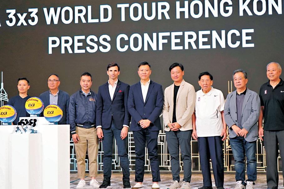 ◆FIBA 3×3賽會昨宣布香港將於今年11月首度主辦年終賽。