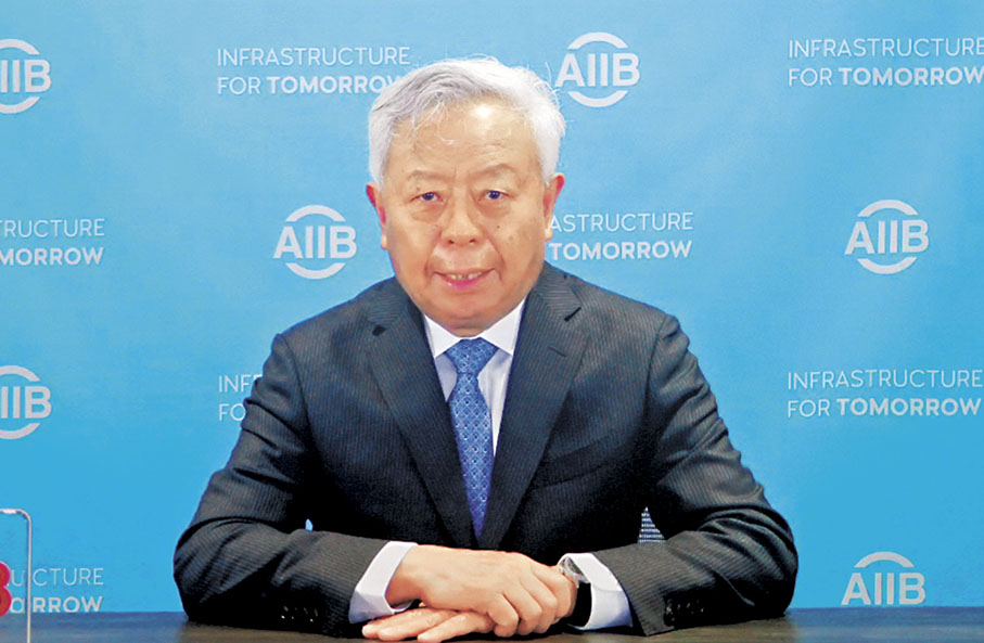 ◆亞投行行長金立群  香港文匯報記者黃艾力  攝