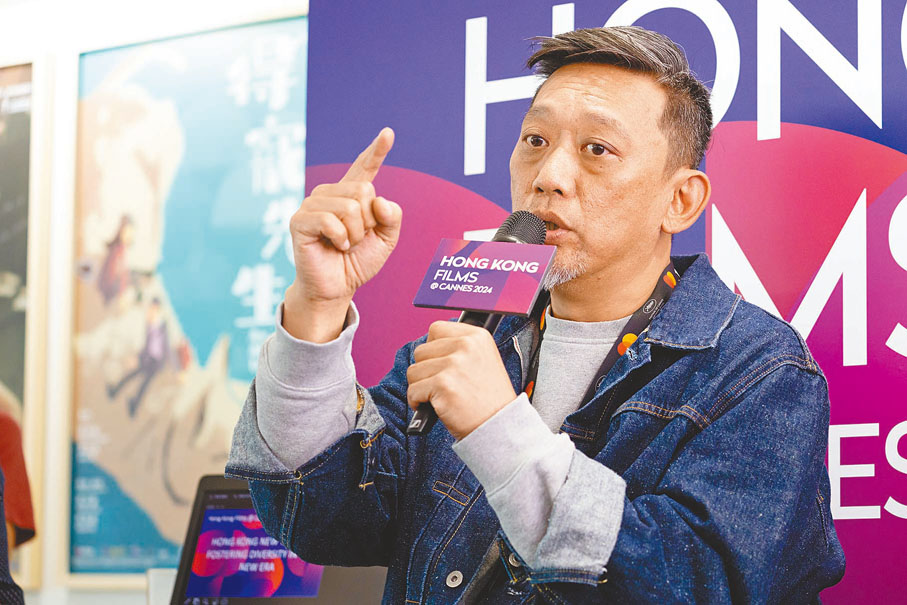 ◆導演鄭保瑞以自身經驗鼓勵年輕導演。