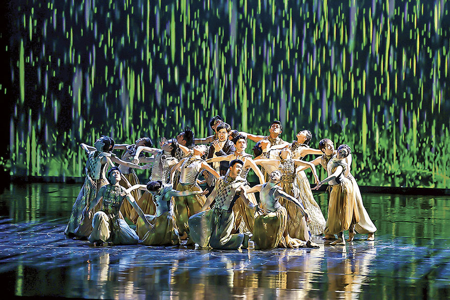 ◆音樂劇《飛天》早前於北京首演。