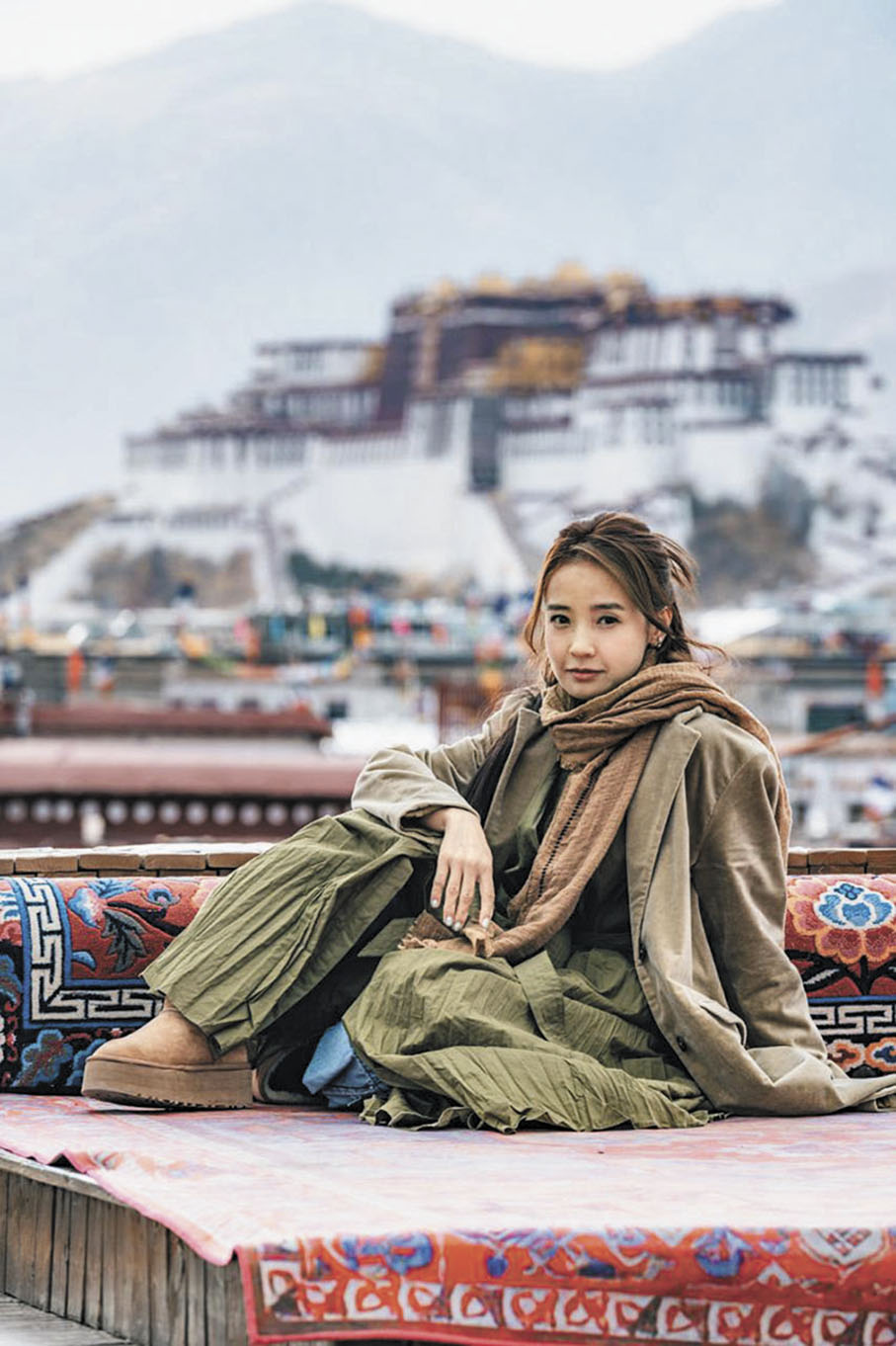 ◆糖妹挑戰海拔四千尺以上的西藏高原。