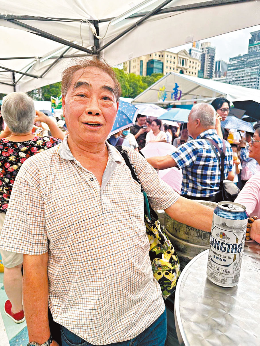 ◆梁先生 。香港文匯報記者藍松山  攝