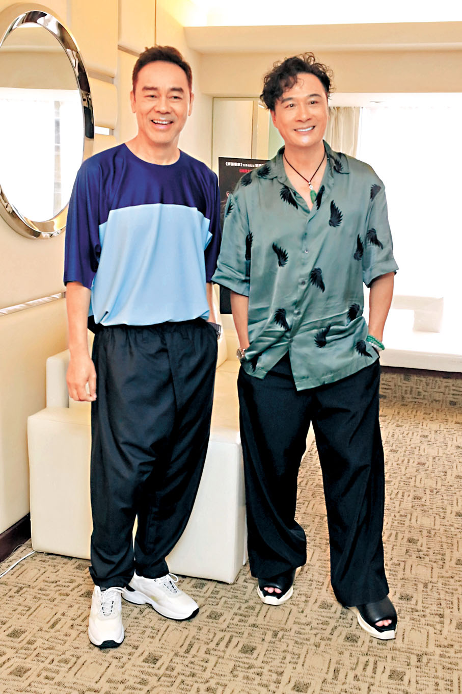 ◆劉青雲與吳鎮宇私下甚為老友。