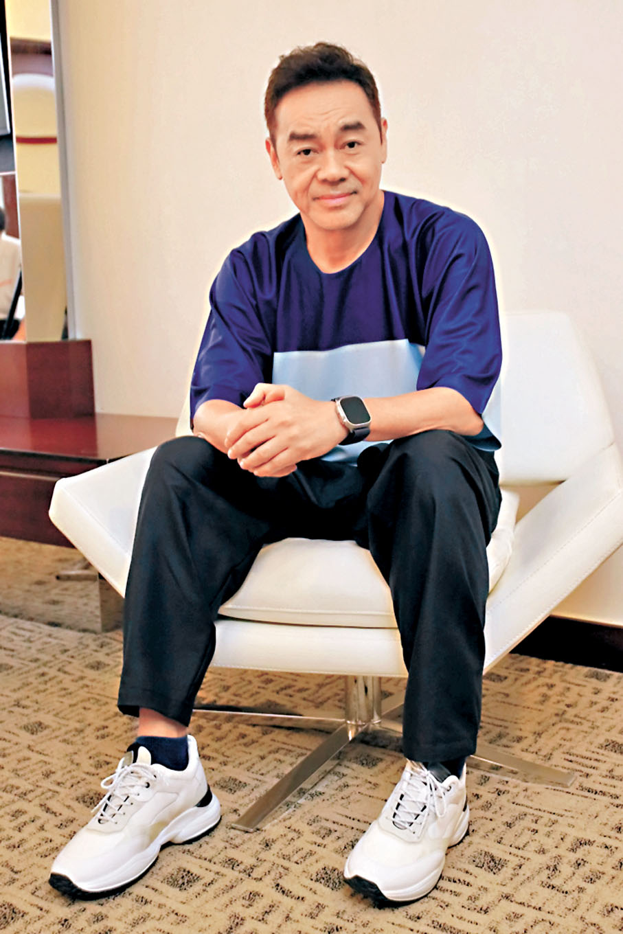 ◆劉青雲自言是不愛解釋的人。