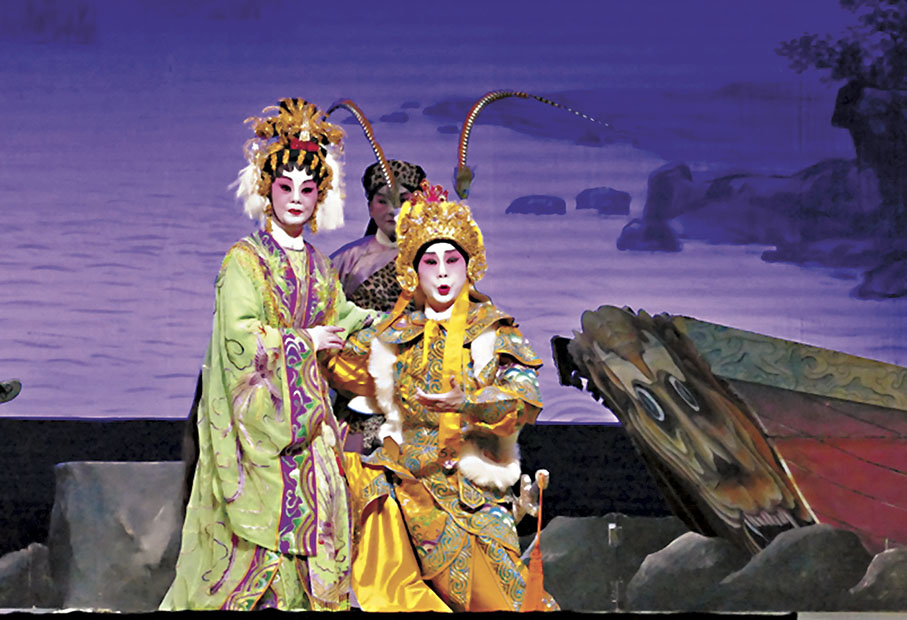 ◆高麗和藝青雲在《鳳閣恩仇未了情》中演繹主題曲。