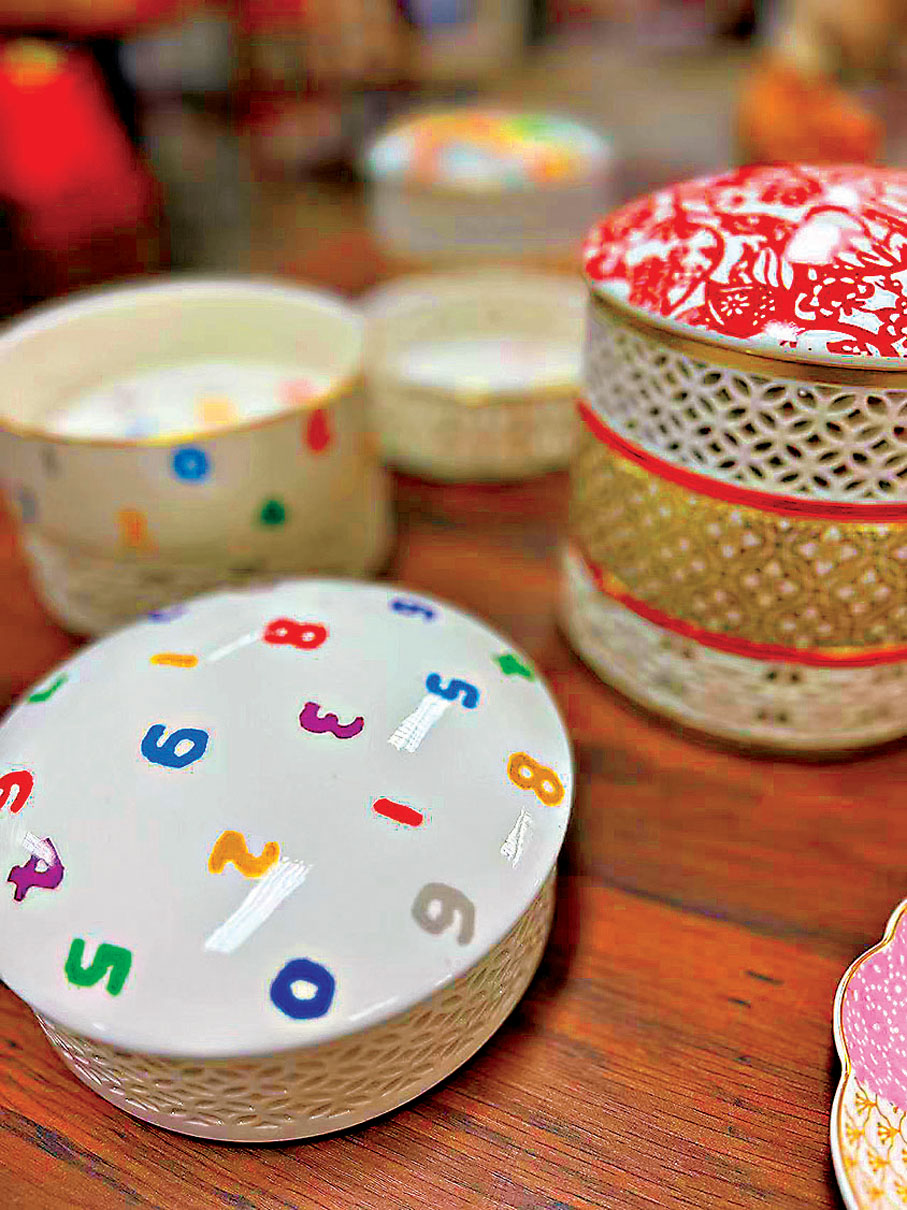 ◆馮思敏的代表作「糖盒」。