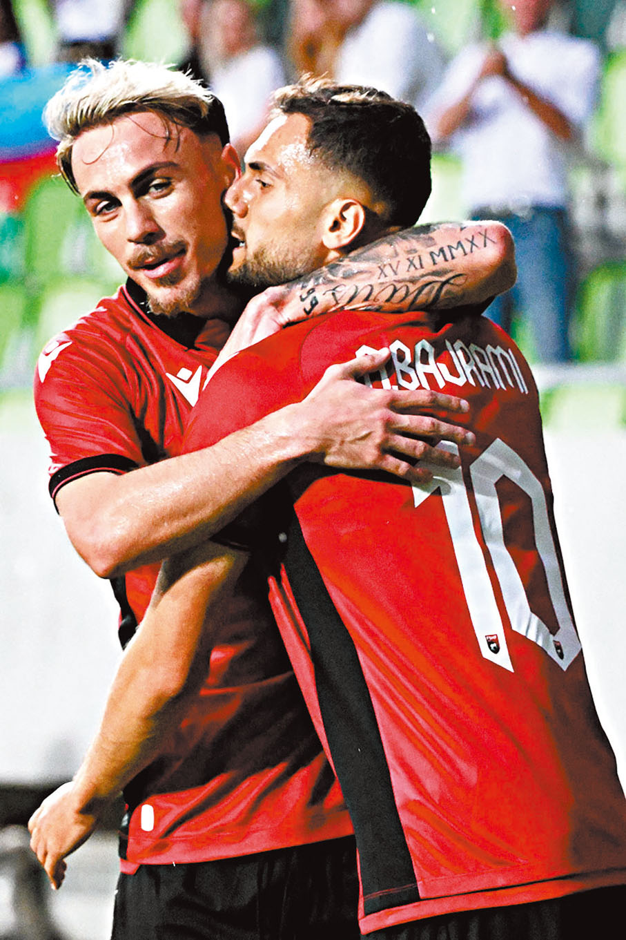 ◆阿爾巴尼亞於外圍賽以首名晉級。 資料圖片