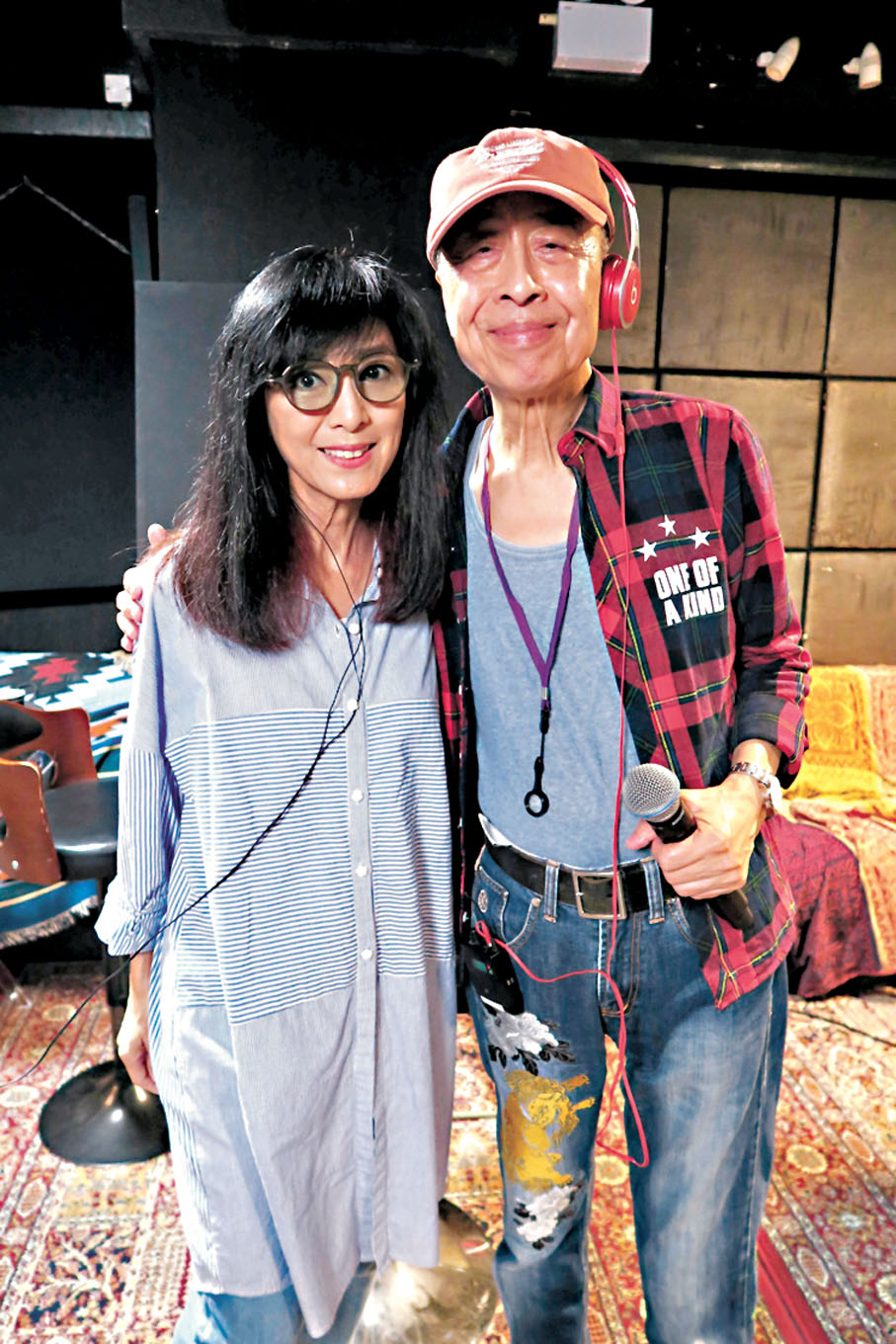 ◆米雪與葉振棠合唱當年她主演的麗的電視劇《太極張三豐》主題曲。