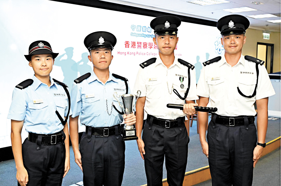 ◆左起：謝佳璇、詹定康、冼亭彬及梁灝雋。香港文匯報記者李芷珊  攝