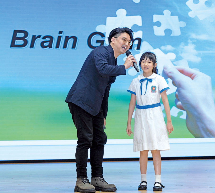 ◆記憶大師李鑑峰分享記憶訓練技巧。