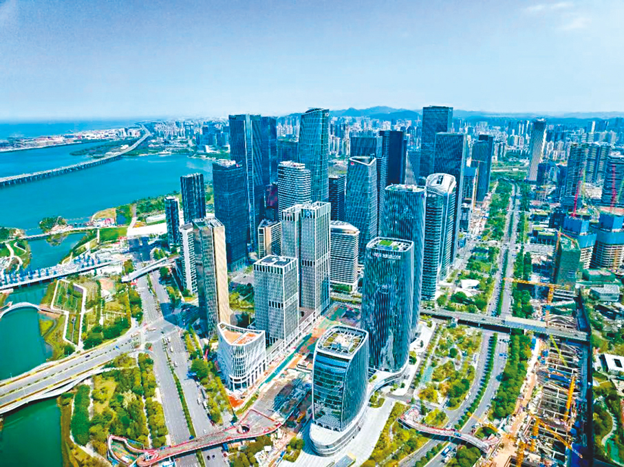 ◆前海成為深港金融業合作的重點區域，助力香港金融業發展。