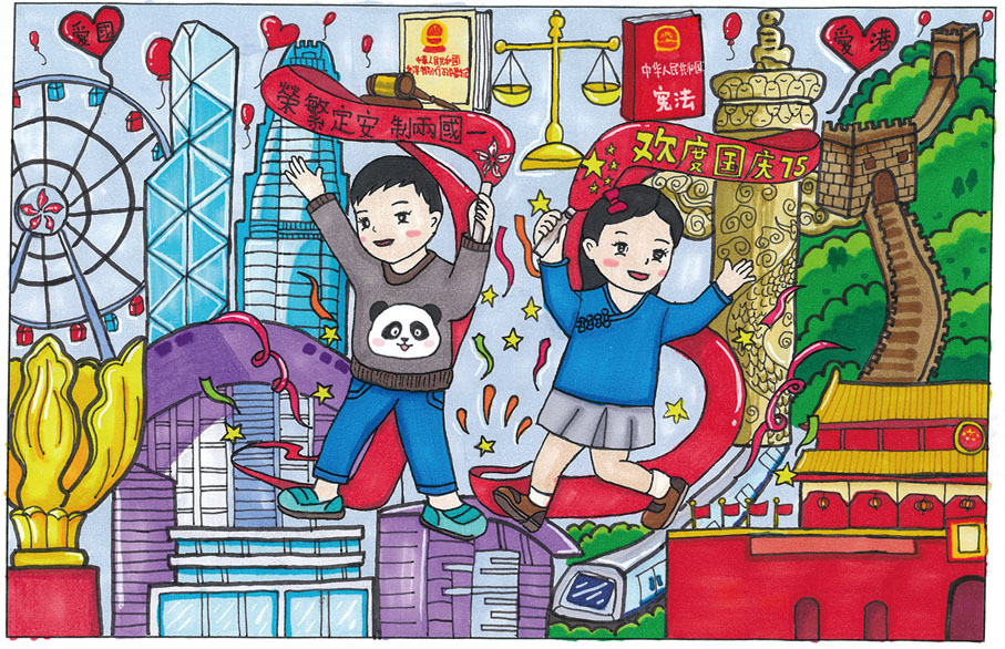 【高幼組】季軍 世界龍岡學校朱瑞蘭中英文幼稚園 何東