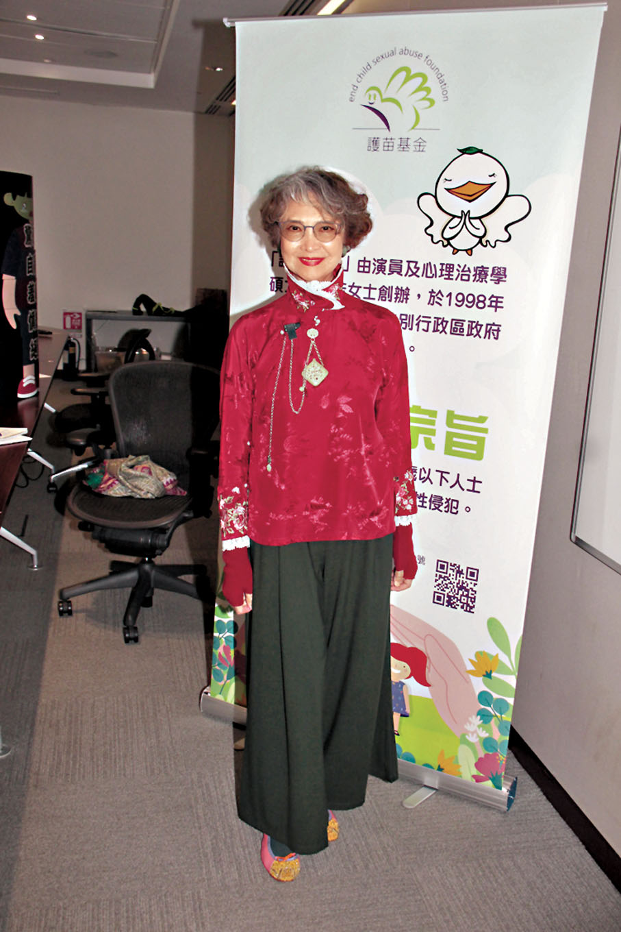 ◆受耳疾影響多年的芳芳姐靠練氣功養生。