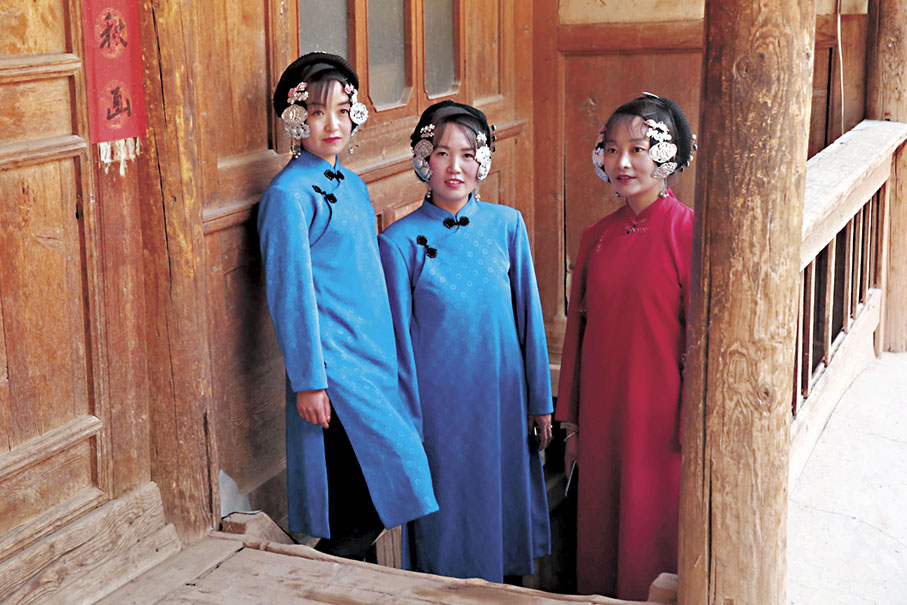 ◆「尕娘娘」服飾彰顯不同的服飾美學。