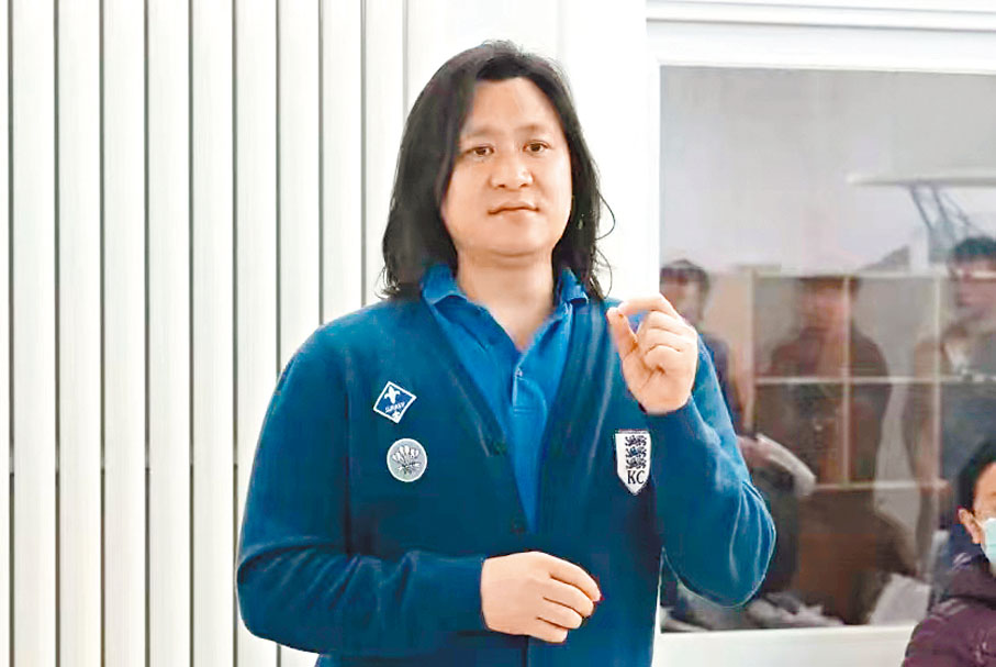 ◆中國雜技團團長李馳。中國雜技團供圖