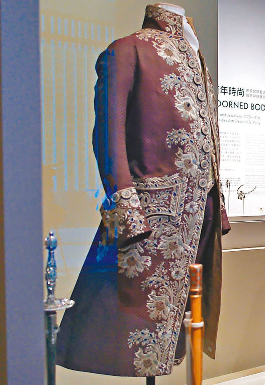 ◆法式三件套男禮服（外套、馬褲、背心）約1785-1790年