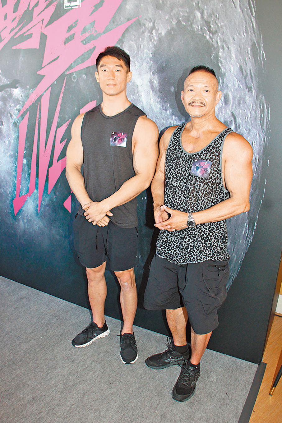 ◆李清杰（左）與黃志明表現較突出。