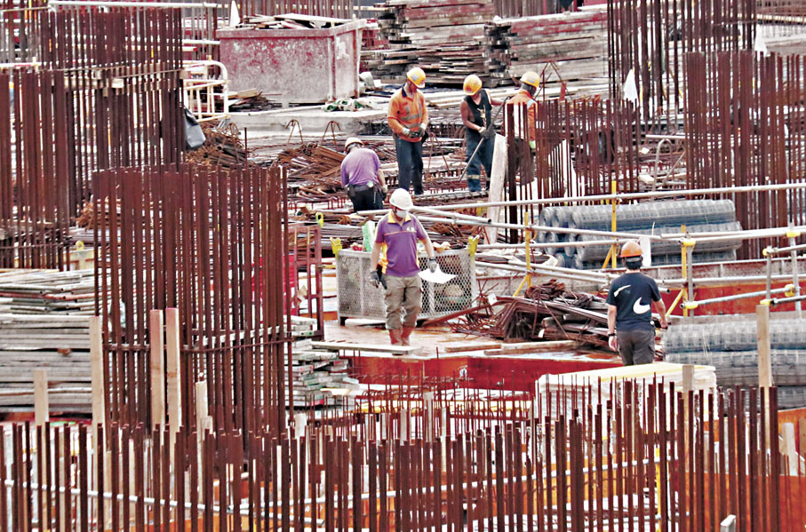 ◆建造業安全表現記分制只有130個地盤參與，佔全港地盤約六分之一。 資料圖片