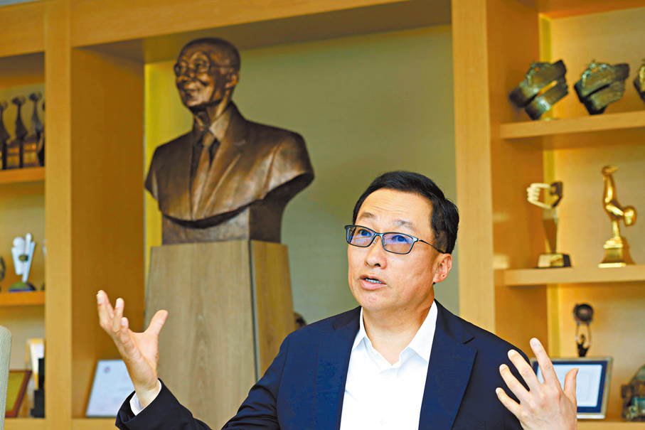 ◆陳偉文稱邵氏夫婦的理念令自己終身受用。