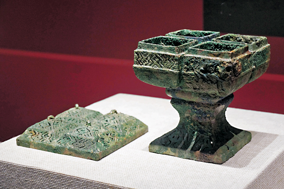 ◆四連體銅熏爐