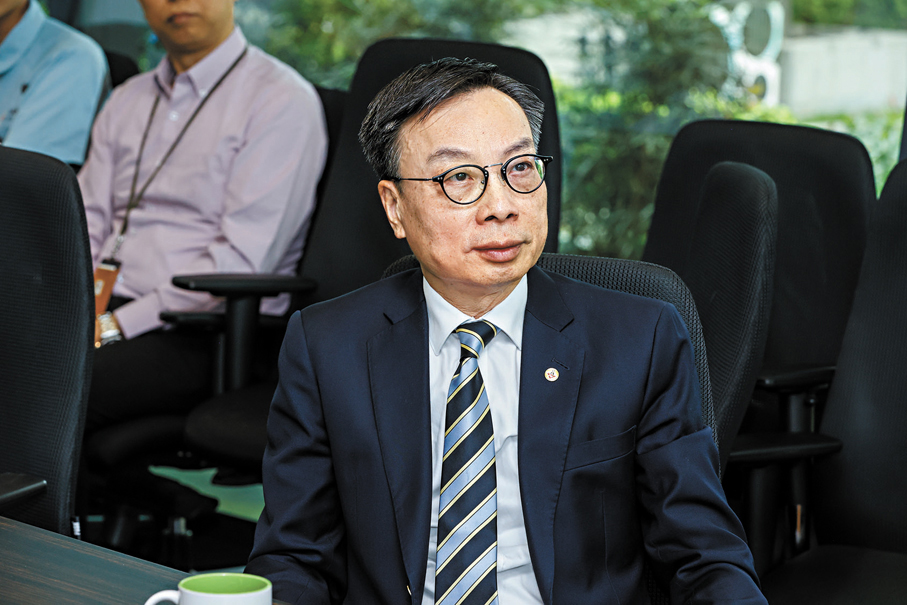 ◆香港建造商會會長林健榮