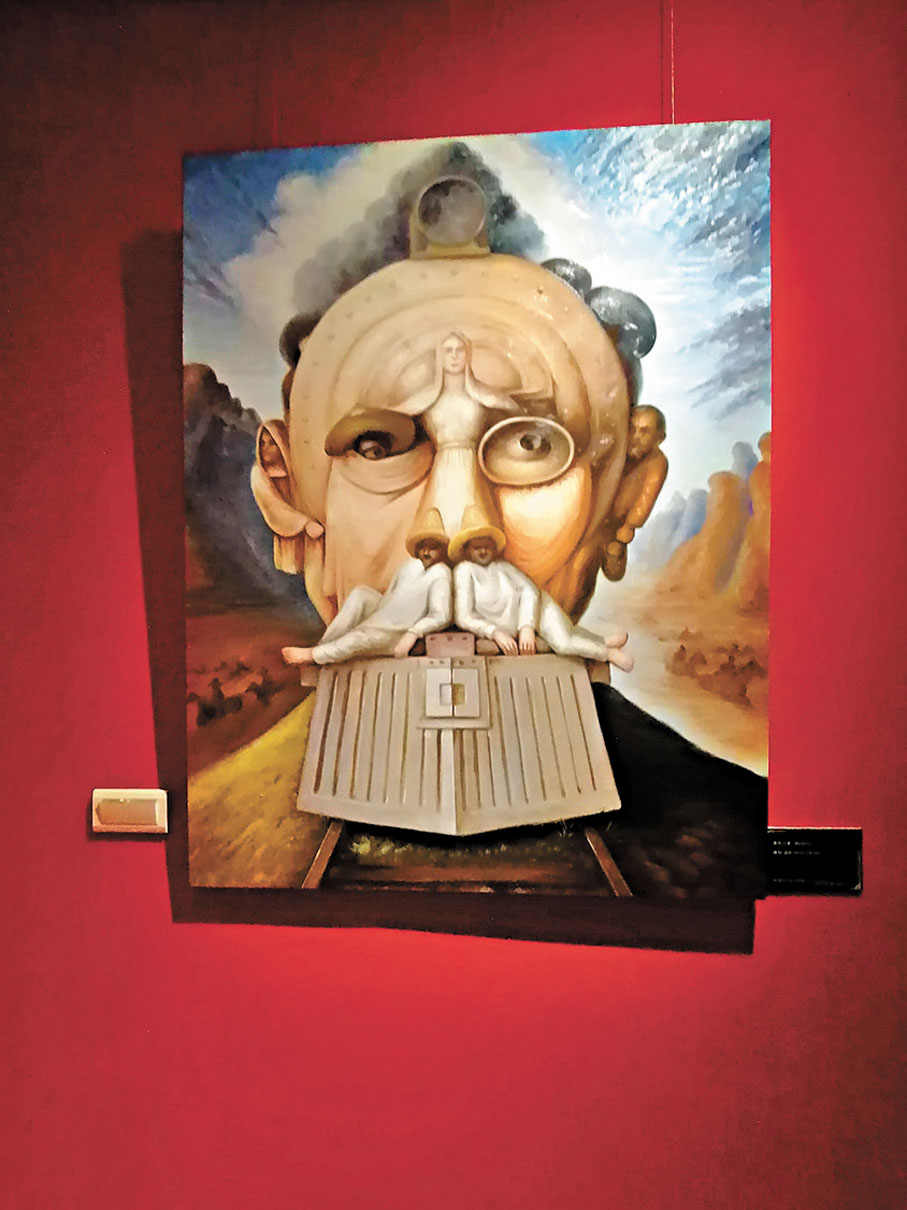 ◆這幅抽象畫，你看到多少個人組成？