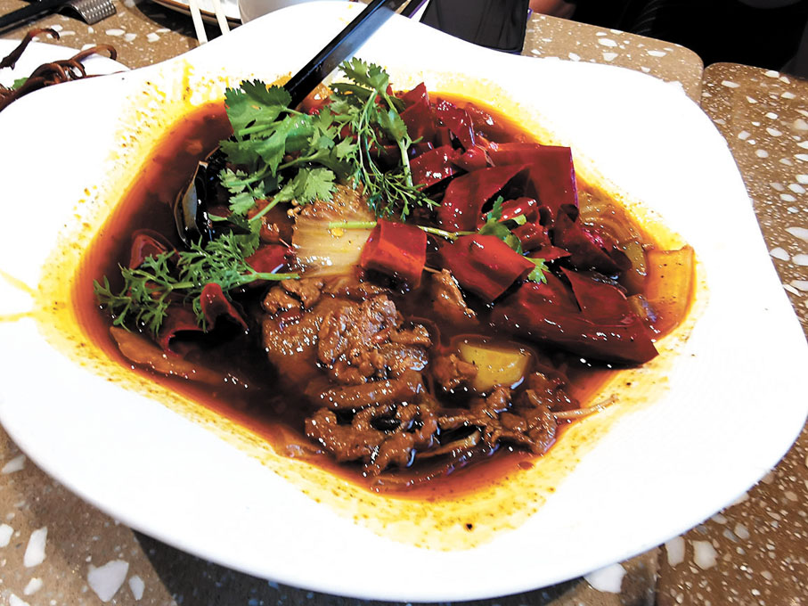 ◆辣炒雞樅菌牛肉