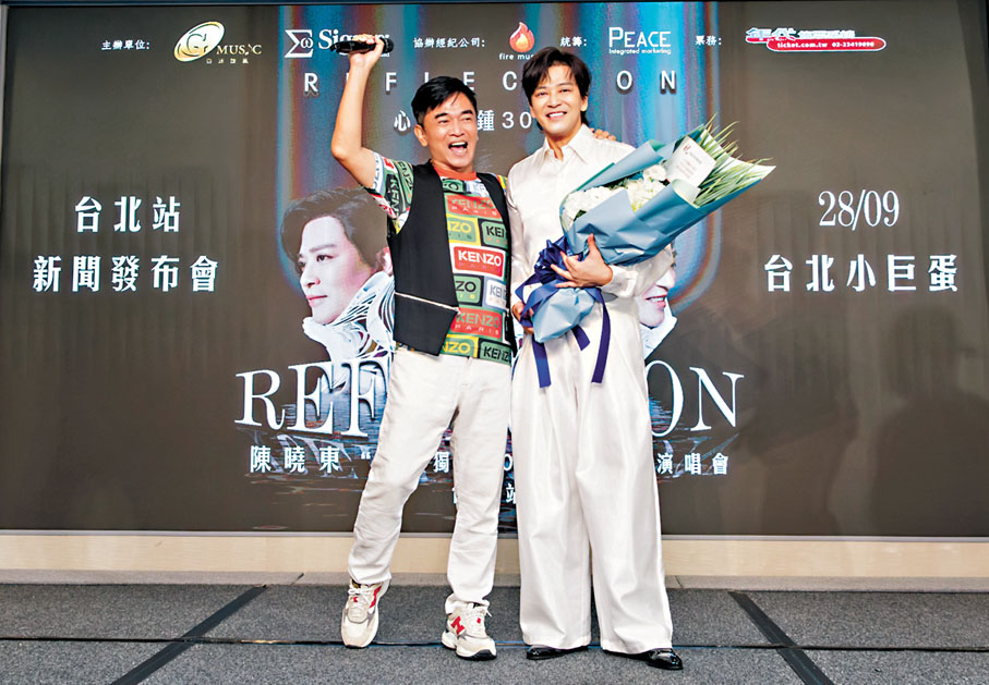 ◆吳宗憲特別抽空站台。