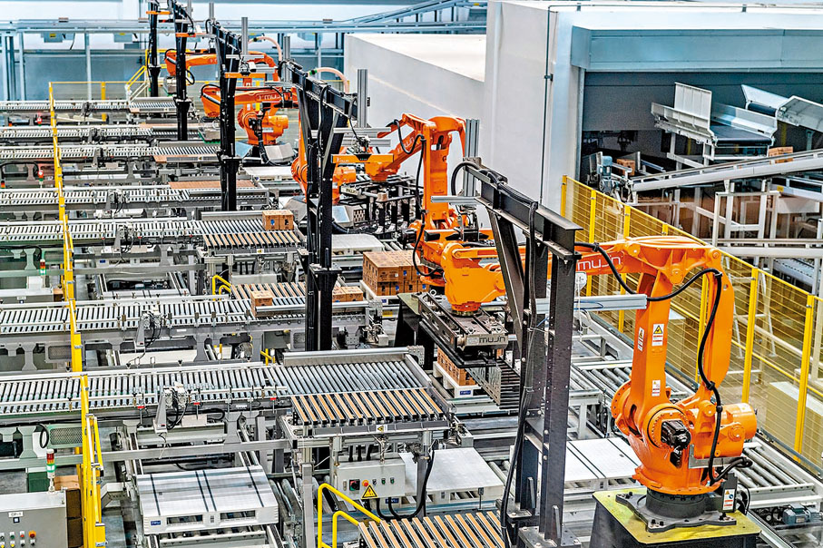 ◆星巴克產業園內的整合物流中心。香港文匯報浙江傳真