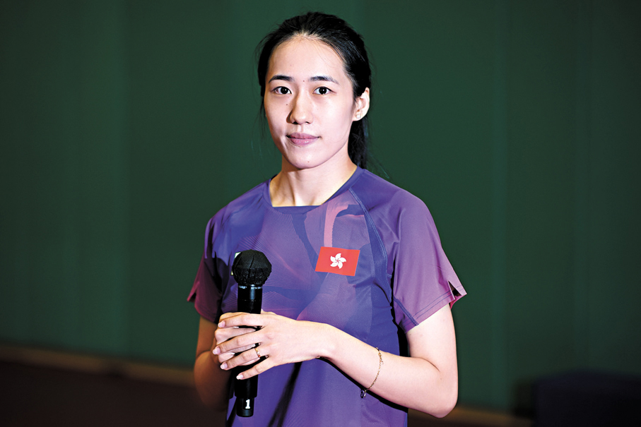 ◆上屆只能坐在後備席的朱成竹今屆奧運成為正選球員。