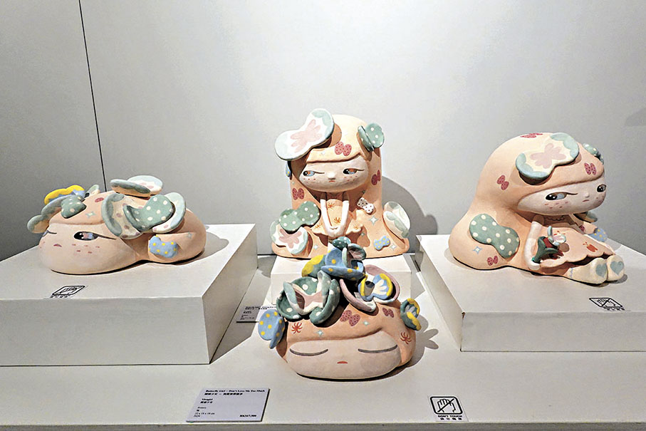 ◆萬歲少女的作品充滿少女情懷。